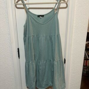 Final Touch Sleeveless Mint Dress